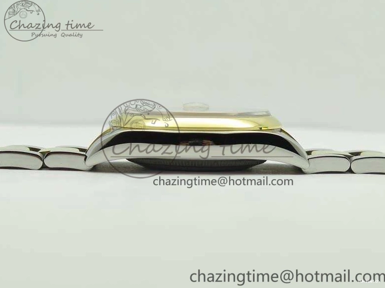 1:1 Diam 36mm SA3135 On YG SS Datejust V2 116234 Dial White Best Oyster DJF Com Bracelet Edition 0313